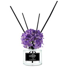 아제르퍼시픽 레스쁘리 로즈팝 미니수국 라벤더 100ml 디퓨저선물세트, 라임바질&만다린