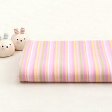 DAVIDTEXTILES 플리스 레인보우 ST 패브릭원단 3p, 파스텔 핑크