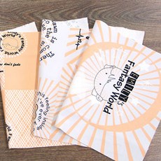 코카 코튼 에밀리 Vol.5 환상 커트지 패브릭원단, 오렌지