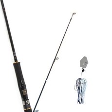 원다 아발론 스피닝 루어낚싯대 662ML + 다미끼 스커트베이트 트램블 지그 14.2g, 07 WHITE SHAD 2