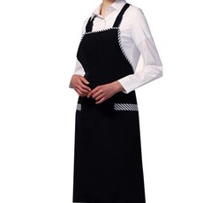 요들 턴포인트앞치마 free, 네이비블루, 1개