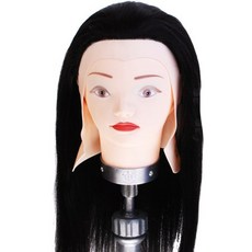 천혜사 연습모 레귤러 연습용 가발 기타뷰티소품, 단일 색상, 1개