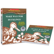 스콜라스틱 LEVEL 08 DVD+BOOK SCHOLASTIC MAKE WAY FOR DUCKLINGS, 1CD