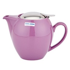 제로재팬 도자기 티포트 라운드 3인용, 히아신스, 350ml, 1개 히아신스(BBN-03HY), 0ml