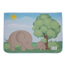 제이앤에스티 자석형 햇빛가리개, 나무 + 엄마와 아기 코끼리, 1개