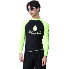 올웨이즈비 남성용 UV 차단 래쉬가드 상의 RM010