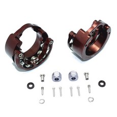 GPM ALUMINUM PENDULUM WHEEL KNUCKLE AXLE WEIGHT + HEX 6mm RC부품/액세서리 16p 세트, BR, 1세트