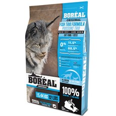 보레알 오리지널 피쉬 그레인프리 고양이 건식사료, 5.44kg, 1개