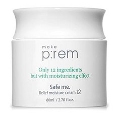 메이크프렘 세이프 미 릴리프 모이스처 크림 12, 80ml, 1개