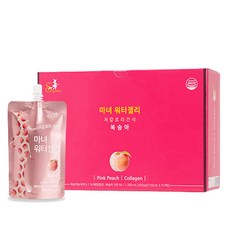 생생초 마녀워터젤리 복숭아, 150ml, 10개입