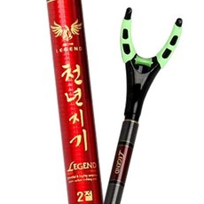 아피스 천년지기 민물 낚싯대 받침대 장2절, 혼합 색상
