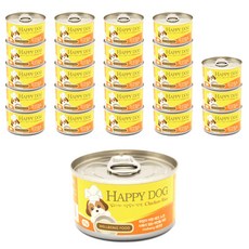 굿데이 해피도그 반려견캔 95g, 치킨, 24개입
