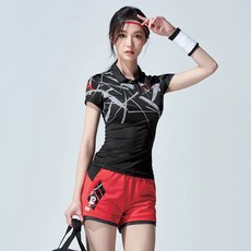 패기앤코 여성용 티셔츠 ST-2525 + 반바지 WP5-231