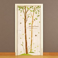 현관문리폼시트지자작