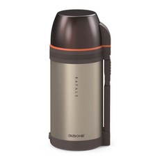 키친아트 골드메탈 보온보냉병, 코퍼, 1.2L, 1개
