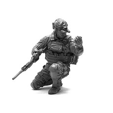 YUFANMODEL 1/35 美國海豹突擊隊士兵手持手榴彈軍事人物 YF099, 1個