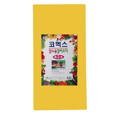 코멕스 업소용 컬러 위생도마 특2호, 황색