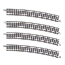 TOMIX TMX1853 曲線導軌 C541-15 F 4pcs 運輸模型材料, 混色