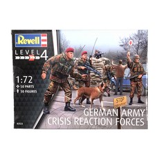Revell 1:72 德軍危機反應部隊 KRK PLA 模型步兵, 1套
