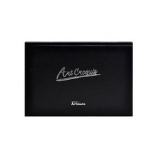 아트메이트 크로키북 양장제본 블랙 105g, B5, 1개