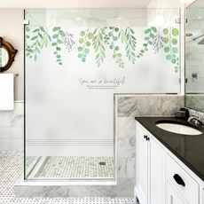 바다배경창문시트지