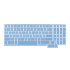 칼라스킨 HP 노트북용 칼라 키스킨 HP29번 OMEN 15-CE029TX / OMEN 15-CE067TX / OMEN 15-CE097TX, 블루, 1개