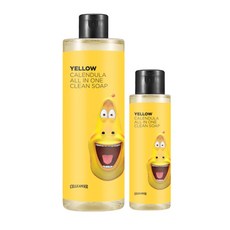 셀린저 라바 옐로우 카렌듈라 올인원 클린솝 400ml + 100ml, 1세트