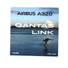 Phoenix 비행기다이캐스트 1/400 Australian aviation A320 VH-VQS, 혼합 색상