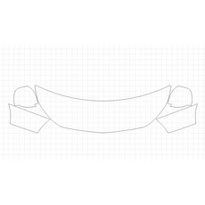 헥시스 쉐보레 시티 익스프레스 LT 2018 PVC재질 09 HFM 60.96cm BIKINI WRAPPED PPF보호필름, 1개