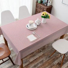 스트라이프식탁보
