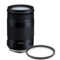 탐론 캐논렌즈 18-400mm F/3.5-6.3 Di II VC HLD B028 + 겐코 필터 Zata L41 72mm, 렌즈(B028), 필터(Zata L41) - 캐논크롭바디