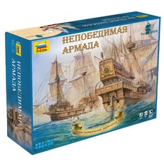 ZVEZDA 戰術塑料模型藝術的無敵艦隊歷史戰爭遊戲, 1個