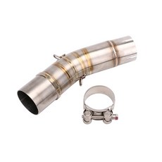 DL 모터사이클 튜닝 부품 스즈키 GSX250 호환 스테인리스 중단 배기파이프 S, 1개