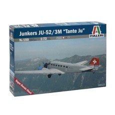 ITALERI 1:72 JU-52 LUFTHANSA 塑料模型 ITA150, 1個
