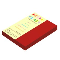 紙文化New Sea Plain雙面色紙A6 No37 淺紅色, 200入