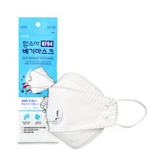 함소아 배기마스크 소형 KF94 흰색, 1매입, 1개