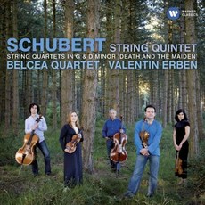 FRANZ SCHUBERT - STRING QUINTET / BELCEA QUARTET VALENTIN ERBEN EU수입반, 2CD