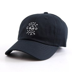 아이엠캡 HAVE A GOOD TIME 워싱 볼캡