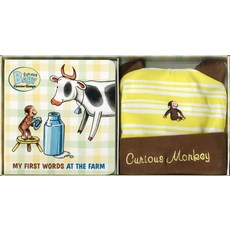 My First Words at the Farm Gift Set [With Hat with Monkey Ears] Board Books, Houghton Mifflin
