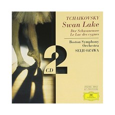 PETER ILYICH TCHAIKOVSKY - SWAN LAKE / SEIJI OZAWA EU수입반, 2CD