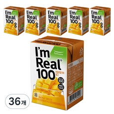 I'm Real 100芒果果汁, 140ml, 36個