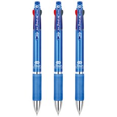 자바펜 제트 3볼 M 0.38mm, 블루, 3개입