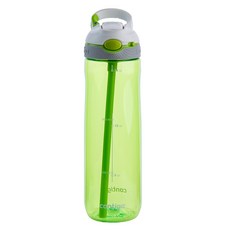 Contigo 오토스파우트 애쉬랜드 물통, 시트론 + 화이트 리드, 720ml, 1개