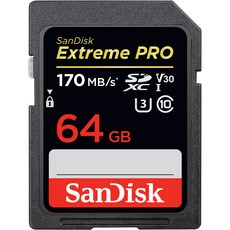 샌디스크 익스트림 프로 SD카드, 64GB