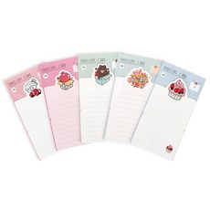 톡톡팬시 심볼폴딩 미니카드 6종세트, 01 플라워, 02 플라워, 03 딸기머핀, 04 하트박스, 05 곰돌이, 06 소녀, 1세트