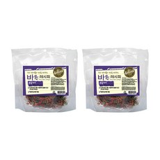 바른레시피 국산수제 강아지간식 소고기져키 500g, 혼합져키, 2개