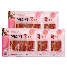 미스터쿡 강아지 간식 스테이크, 오리, 300g, 5개