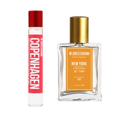 더블유드레스룸 아임 레이어링 퍼퓸 북 기프트 코펜하겐 10ml + 뉴욕 30ml 세트, 1세트