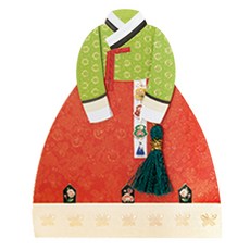 프롬앤투 연하장 카드 5p + 봉투 5p, T304-4, 1세트