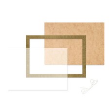 빌리프프레임 고급형 보석십자수 우드액자 30 x 40 cm, 골드